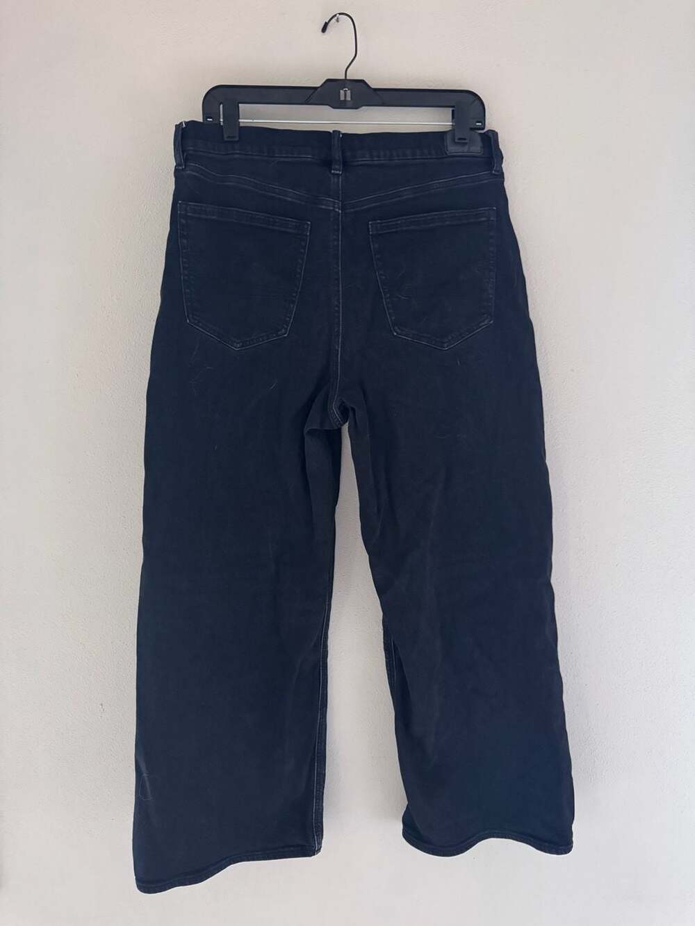 AE Size 14Short Curvy Super High-Waisted Baggy Straight Jean - Picture 4 of 12